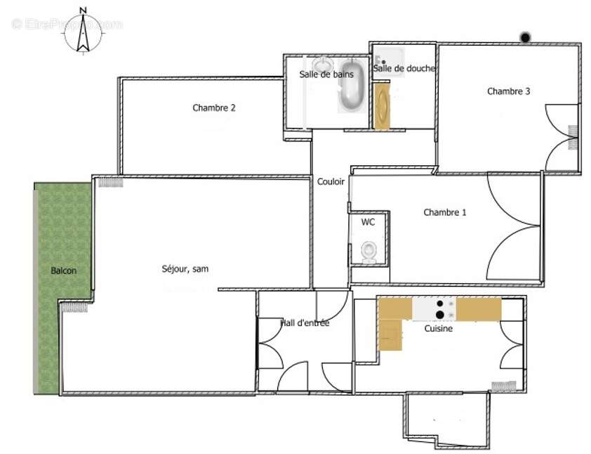 Appartement à VILLEURBANNE