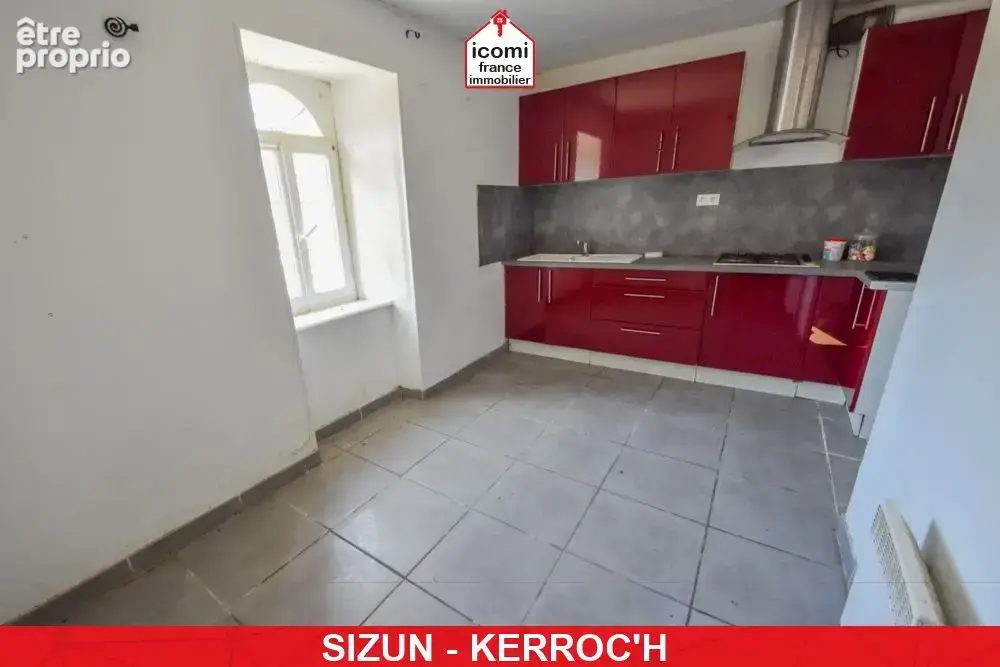 Finistere - sizun (29450) - a vendre - maison de campagne 89m² de 1940 - 4 chambres - beau potentiel sur terrain de 1350m² - photo 4