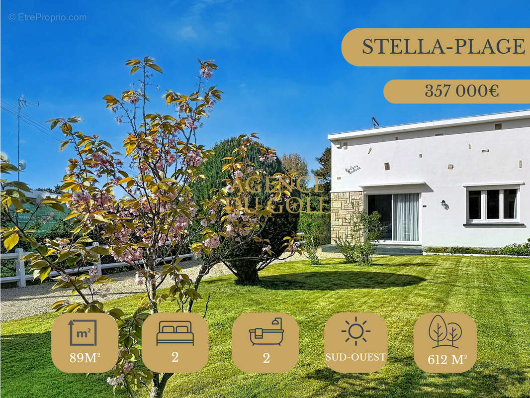 Maison de plain-pied avec jardin à Stella-Plage - photo 13