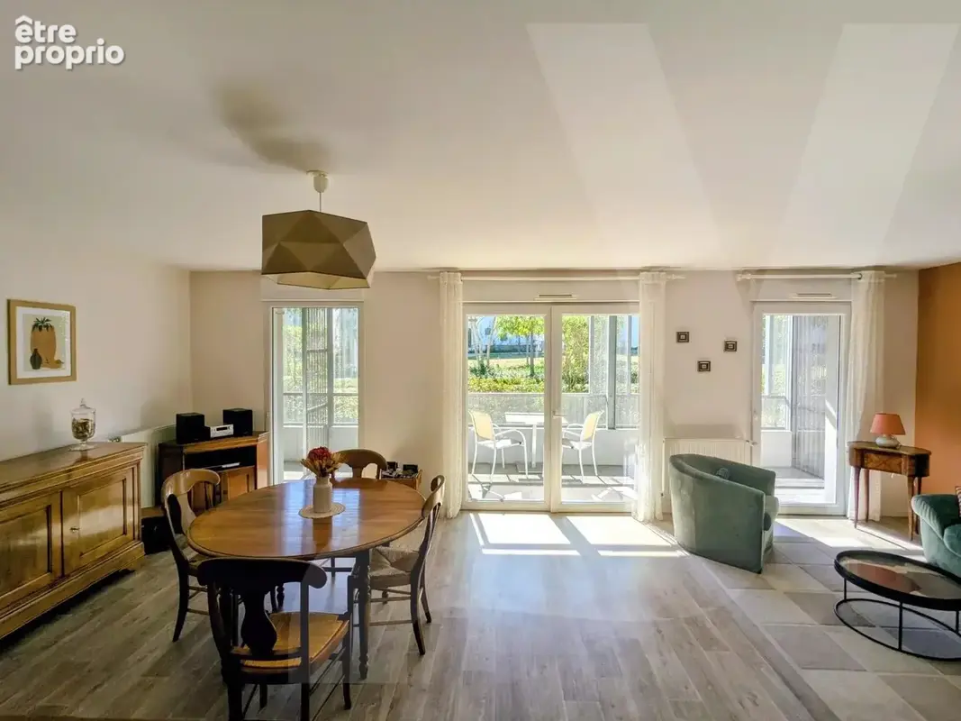 Orvault bourg – appartement t4 lumineux – pièce de vie 40 m² – terrasse 11 m² exposée sud – résidence 2016 – 2 stationnements - photo 3
