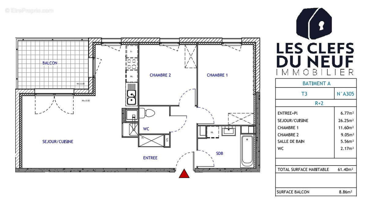 Appartement à VALENCIENNES