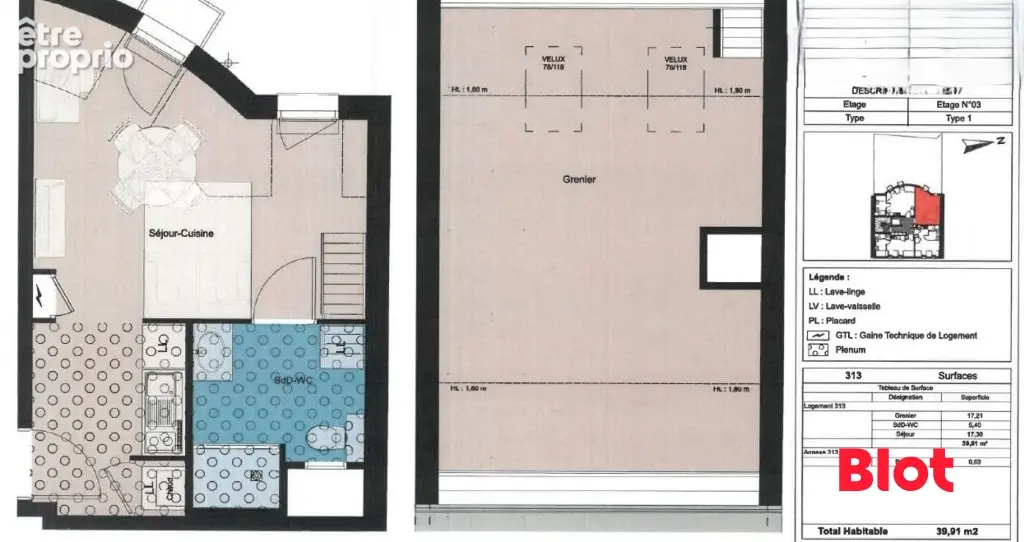 Appartement à RENNES