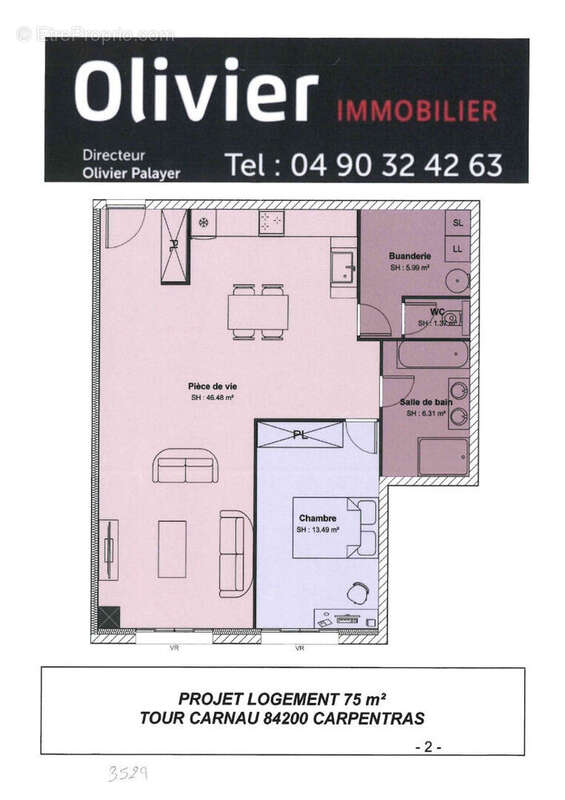 Appartement à CARPENTRAS