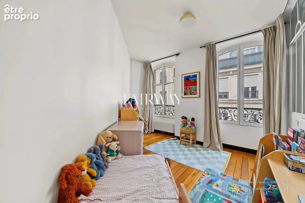 Appartement rénové par architecte Paris 2e - 64 m² - 2 chambres - Calme et lumineux proche rue du Nil - photo 8