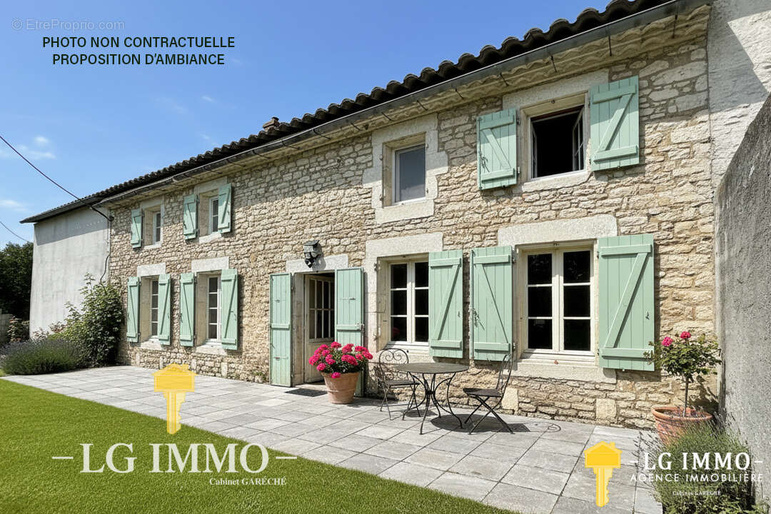 Bâtisse charentaise de 1750 à fort potentiel - photo 17
