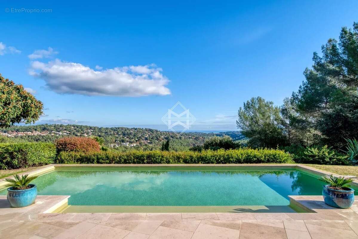 Valbonne - coup de coeur ! - vue panoramique mer - - photo 3