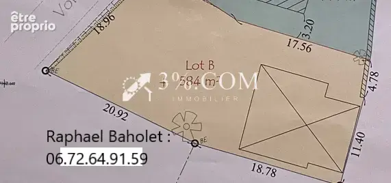 Terrain constructible 584m2 - photo 2