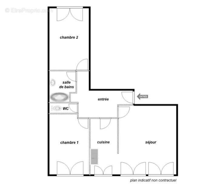 Appartement à CROISSY-SUR-SEINE