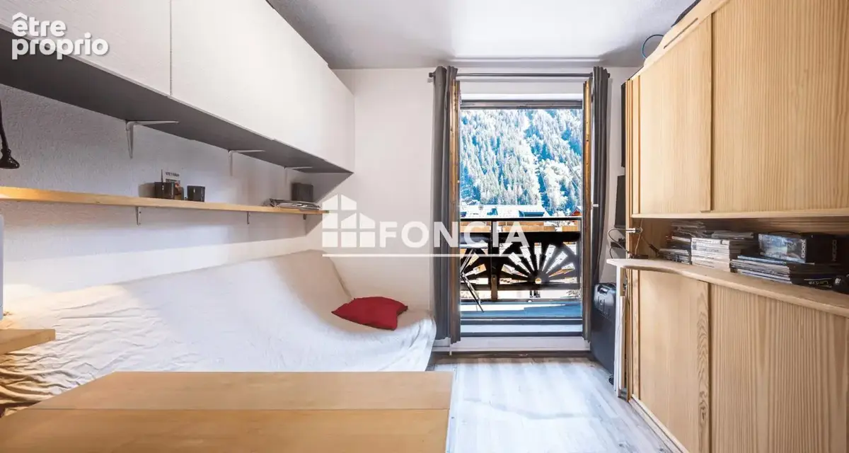 Studette + balcon +  parking souterrain + cave + casier a skis - photo 12