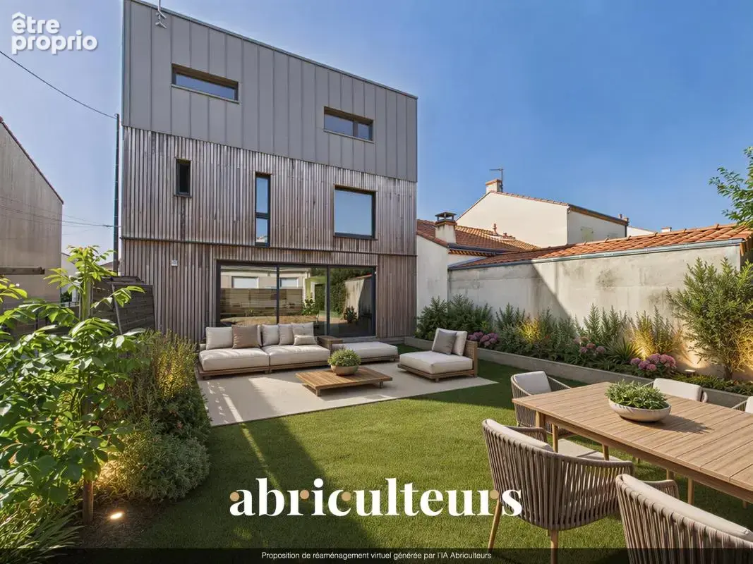Grande maison d'architecte de 219M2 - DPE C - Jardin - 5 chambres - Mobilier sur-mesure - Un garage/buanderie - 2 parking - Rezé - photo 3