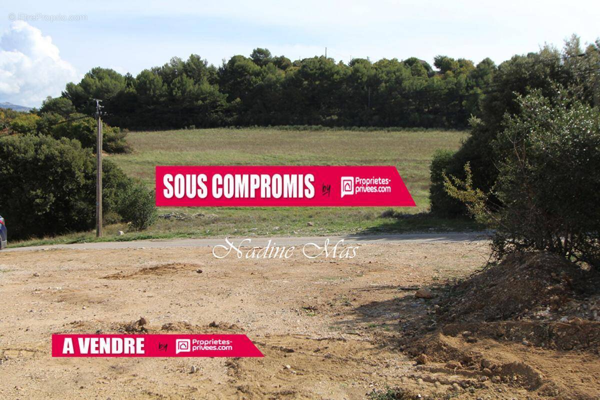 Terrain à PLAN-D'AUPS-SAINTE-BAUME