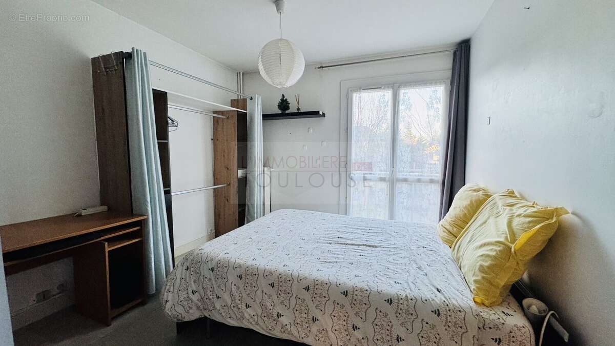 Toulouse  rangueil  t3 climatisé  parking privatif  cave  balcon - photo 4