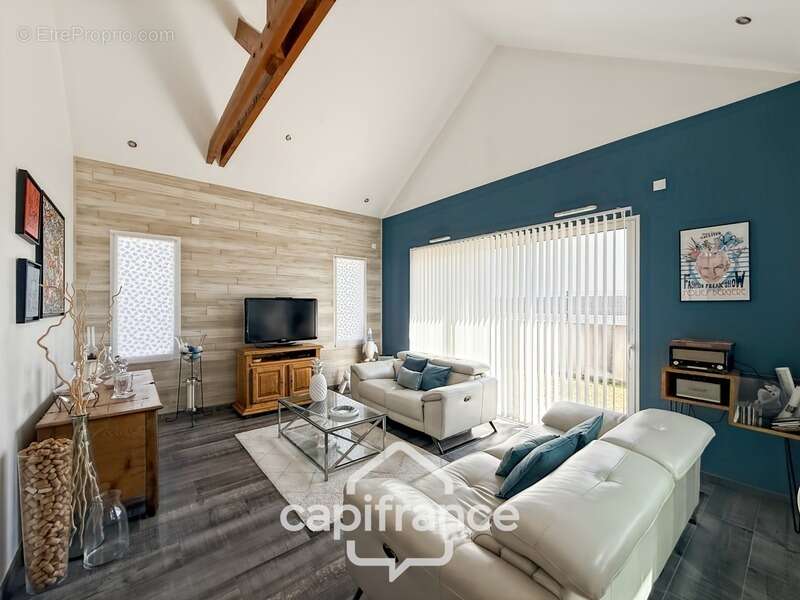 Maison contemporaine de plain-pied de 160 m² – 4 chambres – Véranda de 27 m² avec spa – Double garage – Carport – Noyal-Pontivy - photo 11