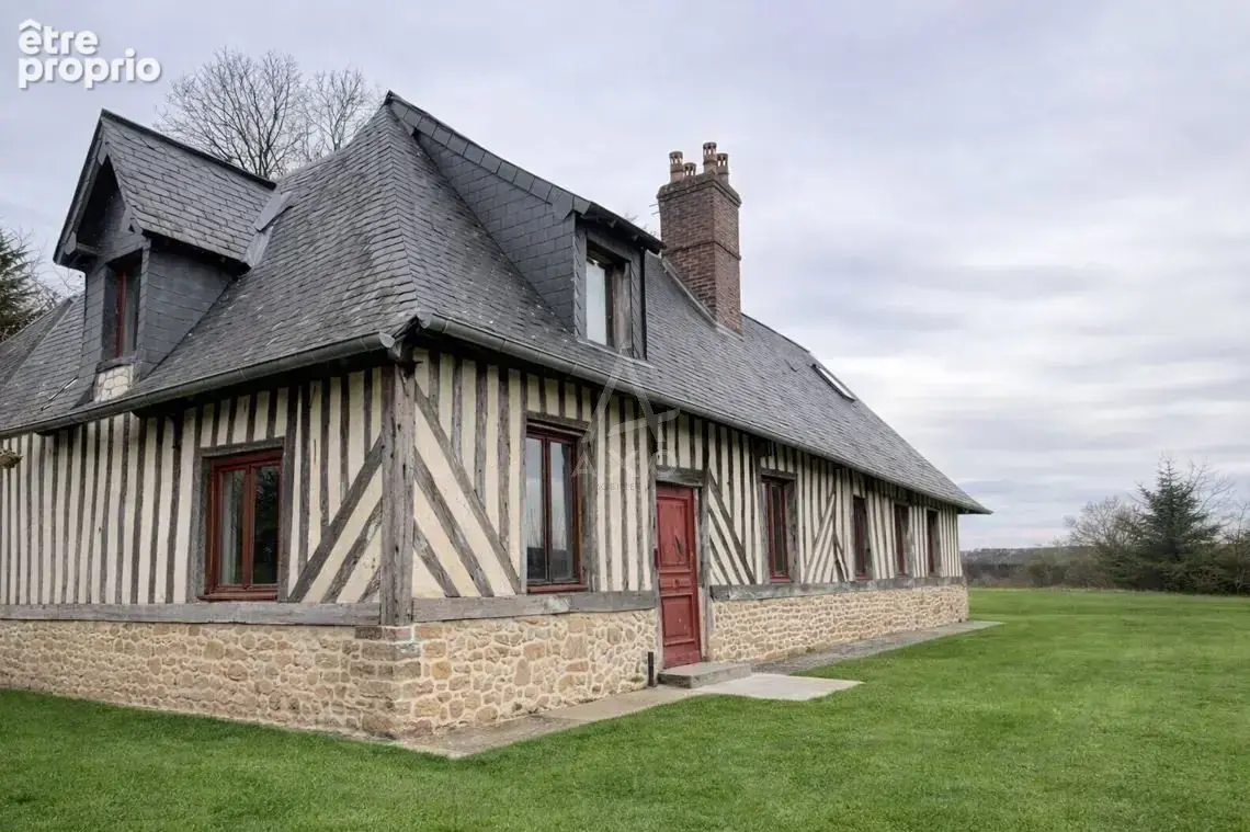 Demeure de prestige a 10 kms de deauville/ 370m² / terrain 36321m² - photo 2