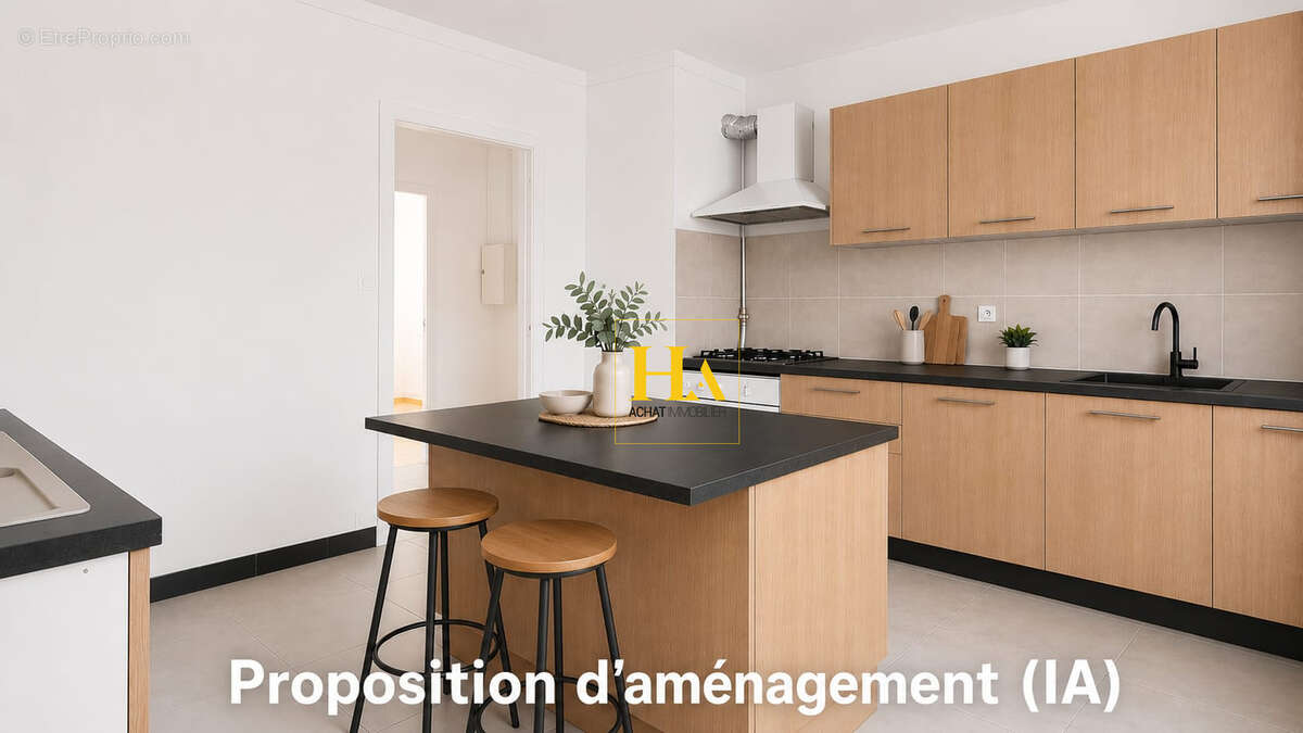 Appartement T3 traversant de 58m², 2 chambres , balcon et cave - photo 10