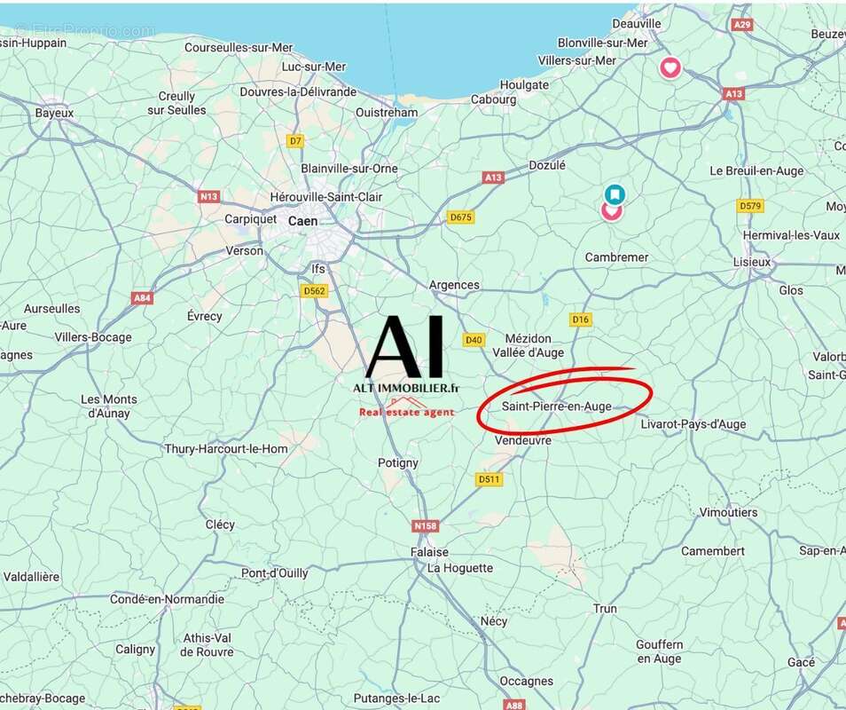 Maison à SAINT-GEORGES-EN-AUGE