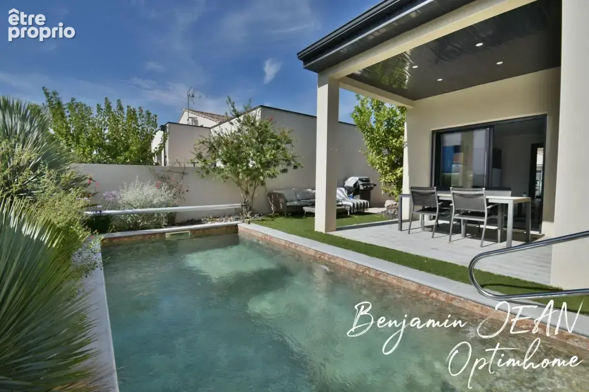 Sérignan – maison récente de plain-pied avec piscine - photo 4