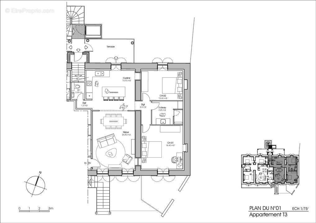 Appartement à VICHY