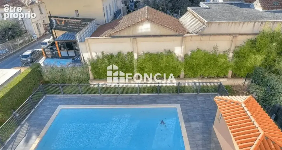 Le cannet - cannes dans residence récente de standing spacieux 2 pieces terrasse box piscine - photo 2