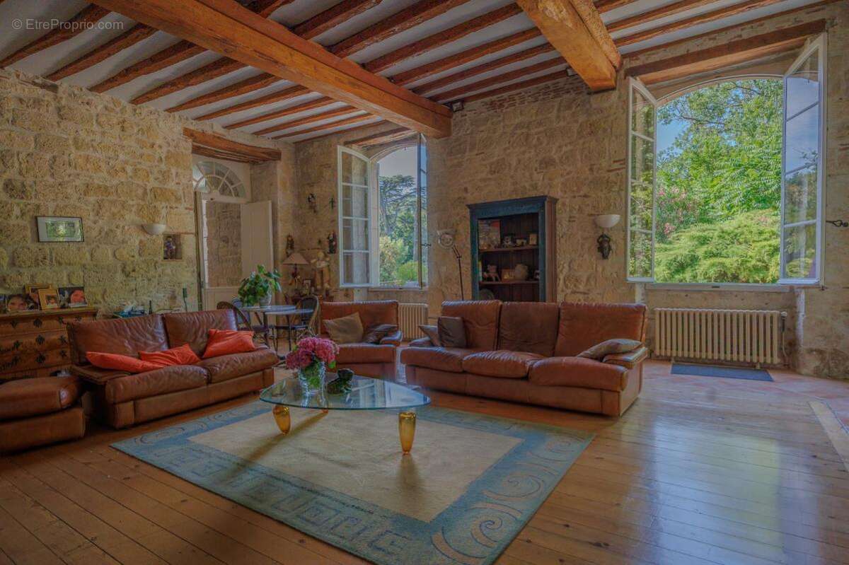 Château entièrement restauré sur 5 hectares de terrain (dont 2 hectares de bois et 3 sources d'eau) - photo 5