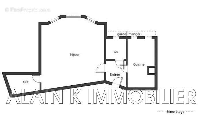 Appartement à PARIS-18E