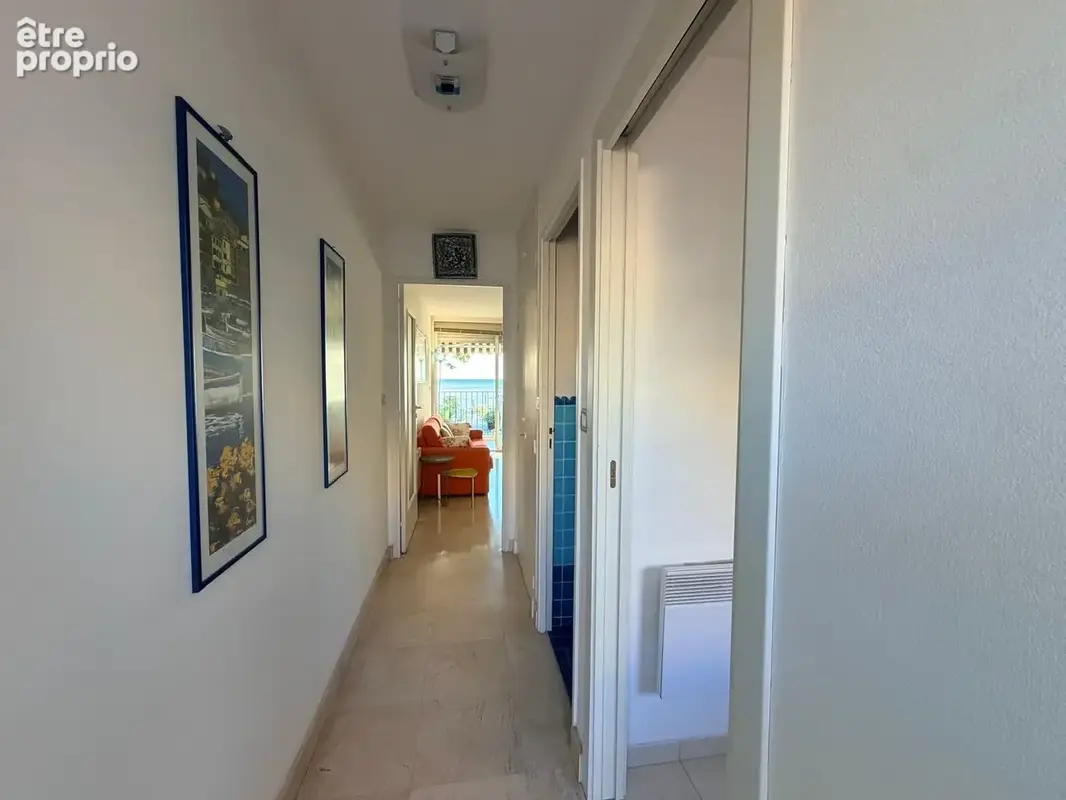 ROQUEBRUNE CAP MARTIN - Face à la mer   Charmant petit 2 pièces de 32,23 m2 avec balcon, cave et vue mer. - photo 11