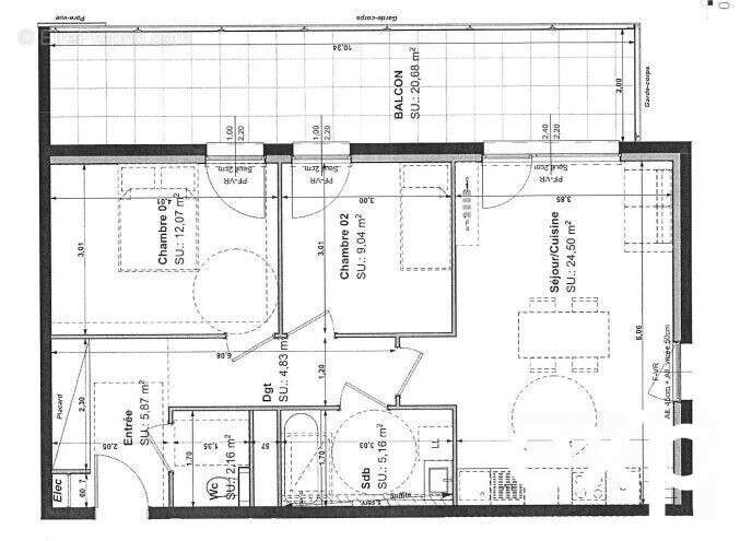 Appartement à KINGERSHEIM