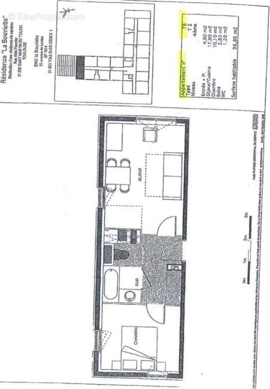 Appartement à TOULOUSE