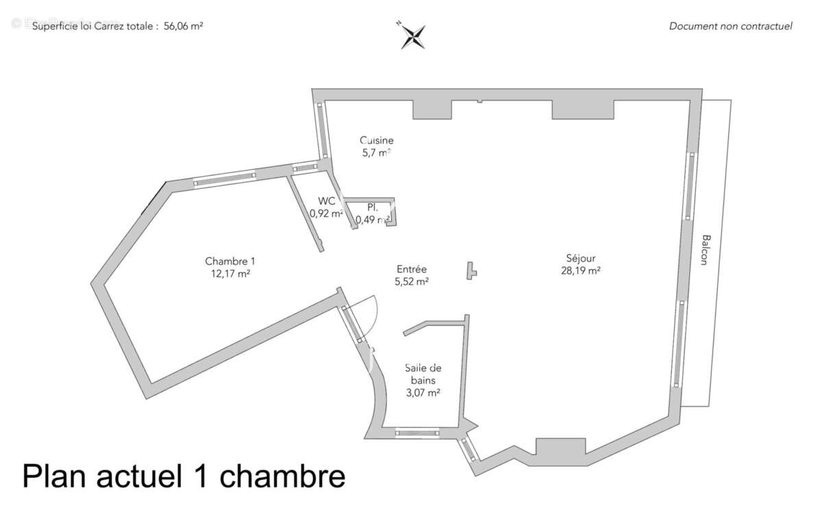 Appartement à PARIS-18E
