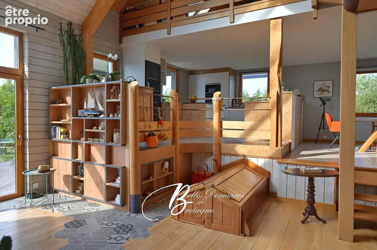 A vendre Maison contemporaine à ossature bois, lumineuse, avec vaste pièce de vie Pleudaniel Côtes d'Armor - photo 11