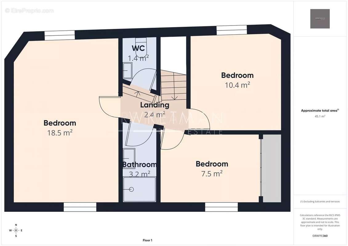 Appartement à TOURRETTES-SUR-LOUP