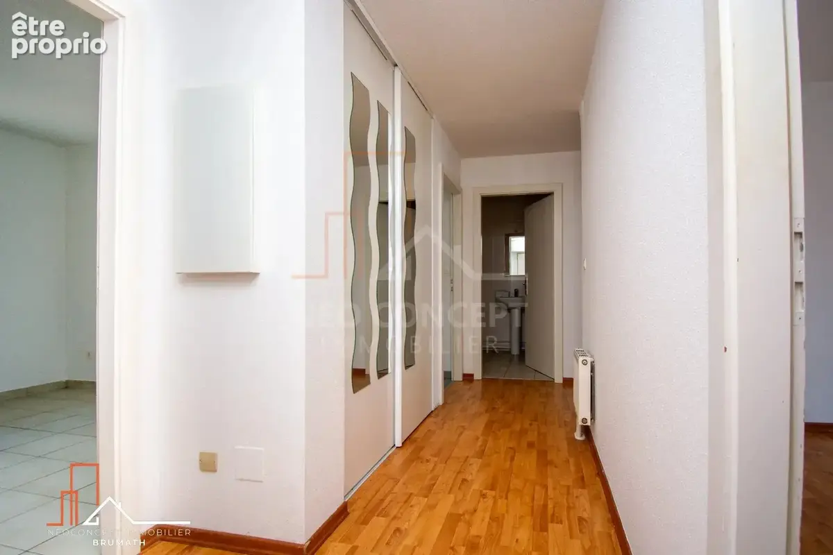 MOMMENHEIM – F3 de 68 m² avec grande terrasse, garage et parking – Proche gare - photo 4
