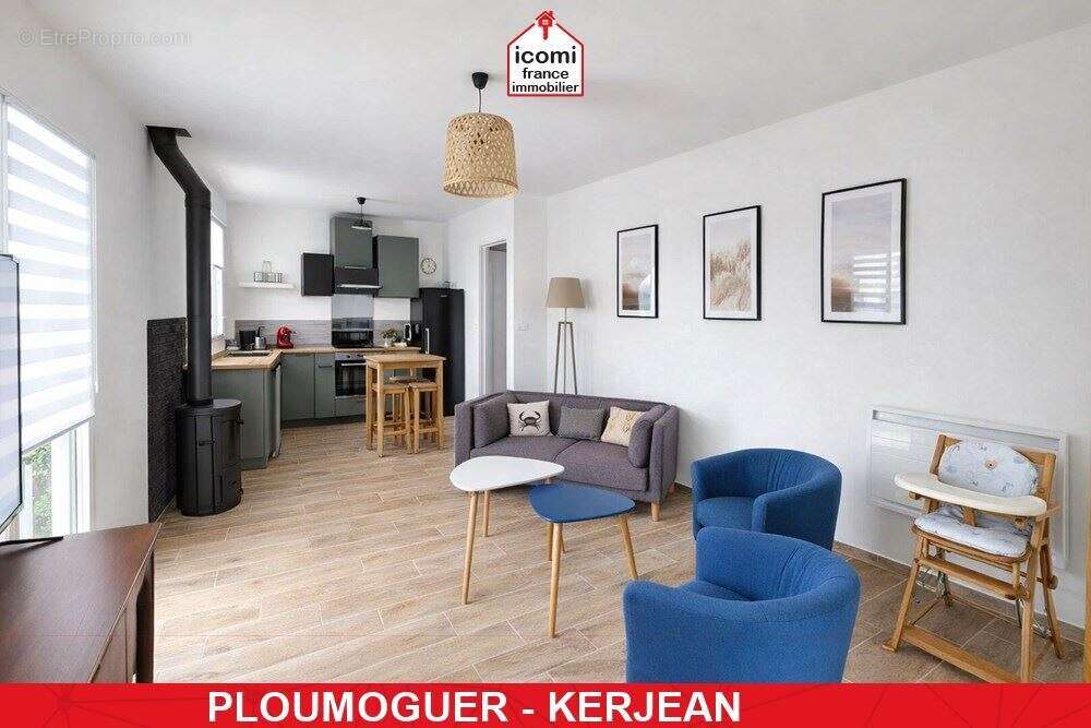 Finistere - ploumoguer (29810) - a vendre - maison - 4 chambres - renovation complete  - grand terrain - 1500m  de la mer - bell - photo 4