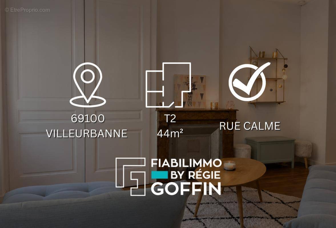 Appartement à VILLEURBANNE