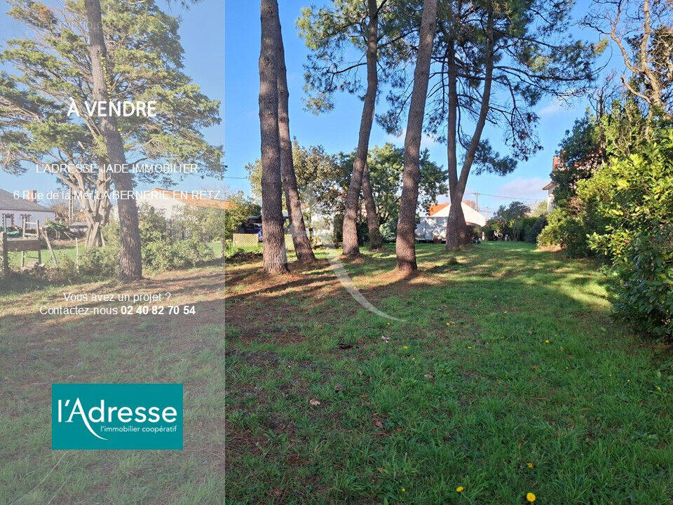 Terrain à LA BERNERIE-EN-RETZ