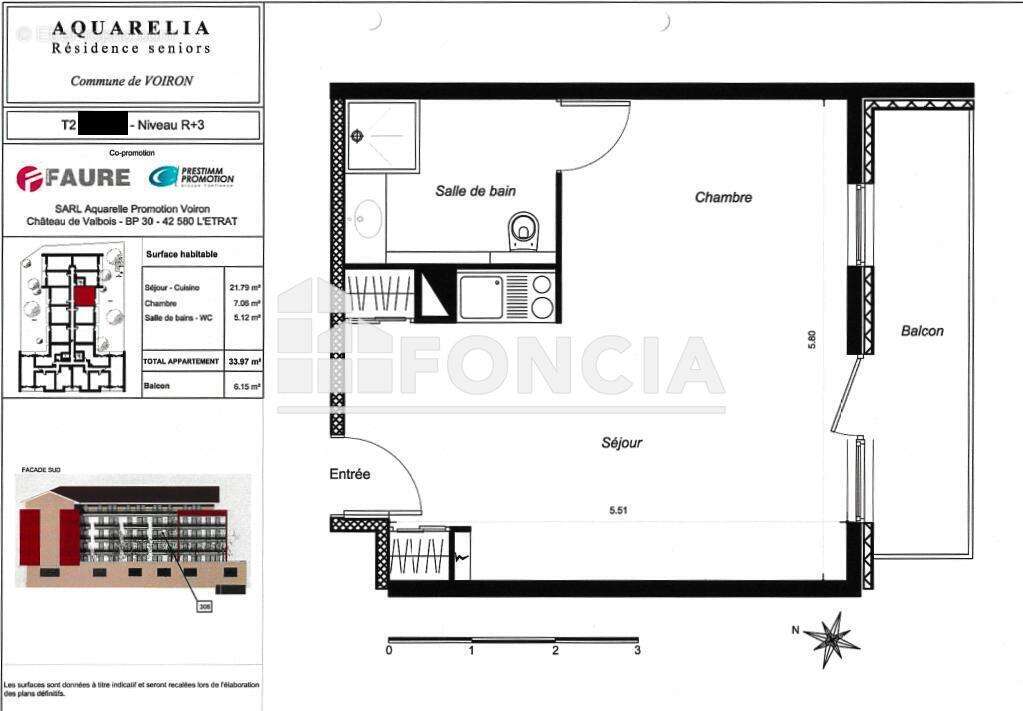 Appartement à VOIRON