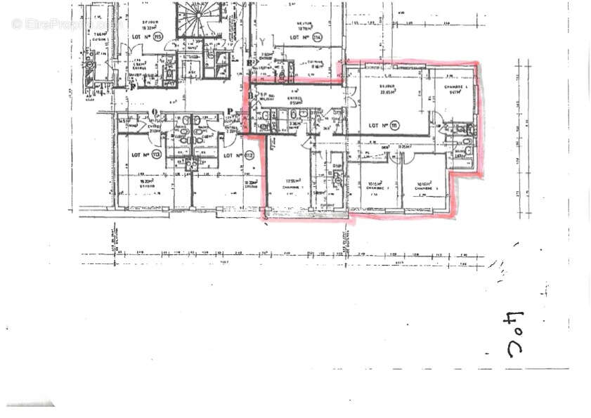 Appartement à PARIS-18E