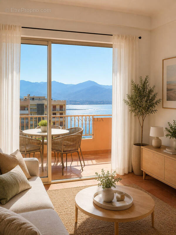 Idée rénovation et décoration IA - Appartement à AJACCIO