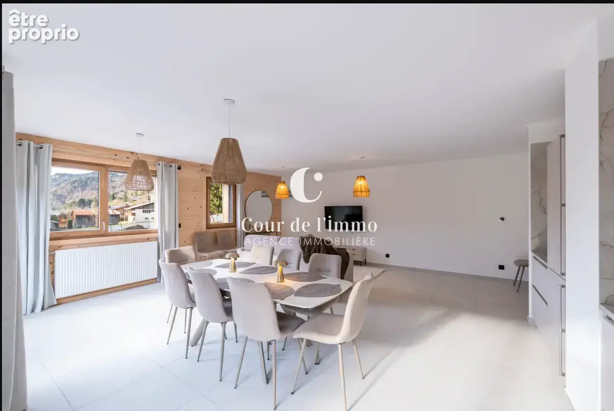 Les gets   appartement t4 meublé de 110 m2   2 suites parentales   2 balcons - photo 10