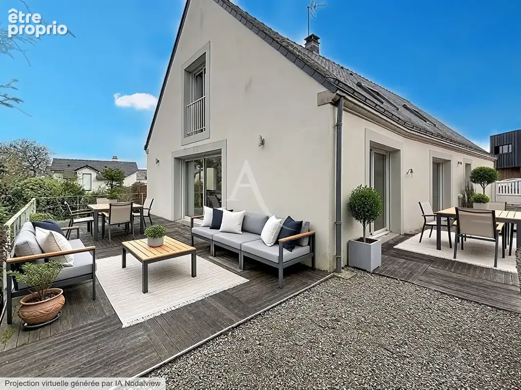 Maison contemporaine bourg de Carquefou 190 m2 au sol + Garage - photo 2