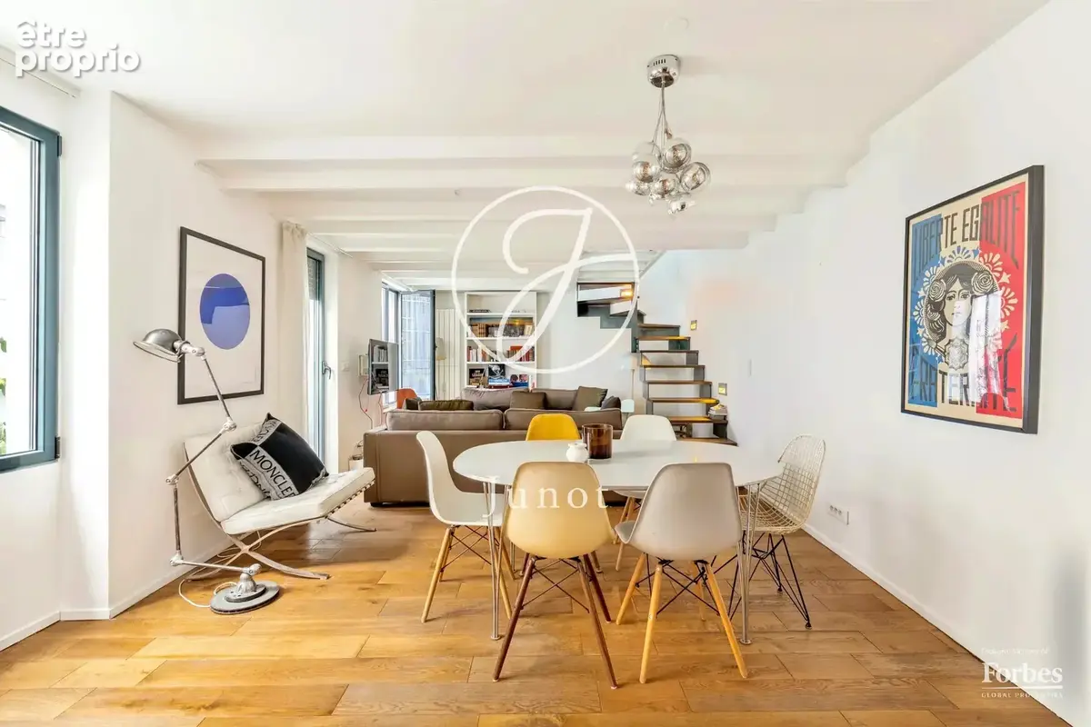 Paris 18e - MONTMARTRE - ABBESSES/LEPIC - Appartement comme une maison - 72,78m² au sol (64,55m² Carrez) - photo 5