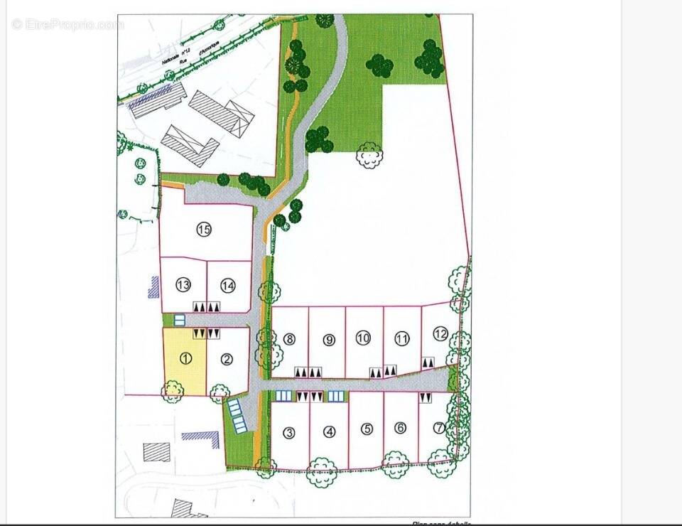 Terrain à SAINT-CYR-EN-PAIL