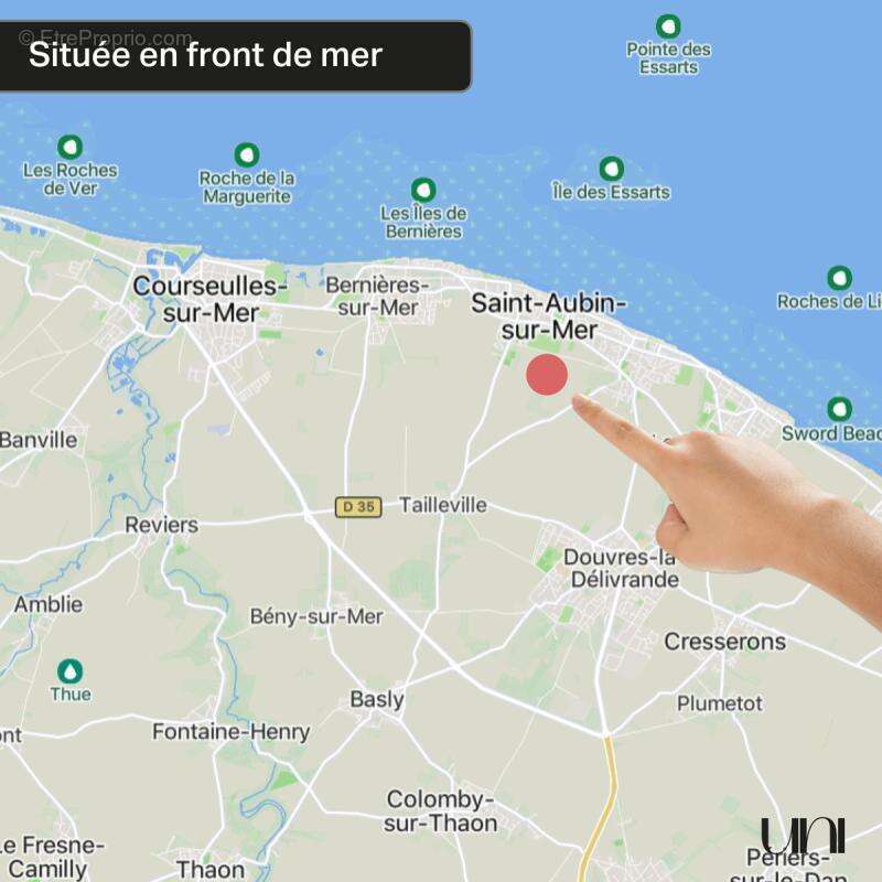 Maison à SAINT-AUBIN-SUR-MER