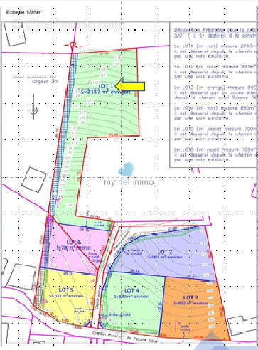 Terrain à LE LAMENTIN