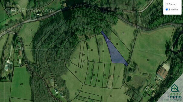 Terrain à SAINT-MARTIN-D&#039;URIAGE