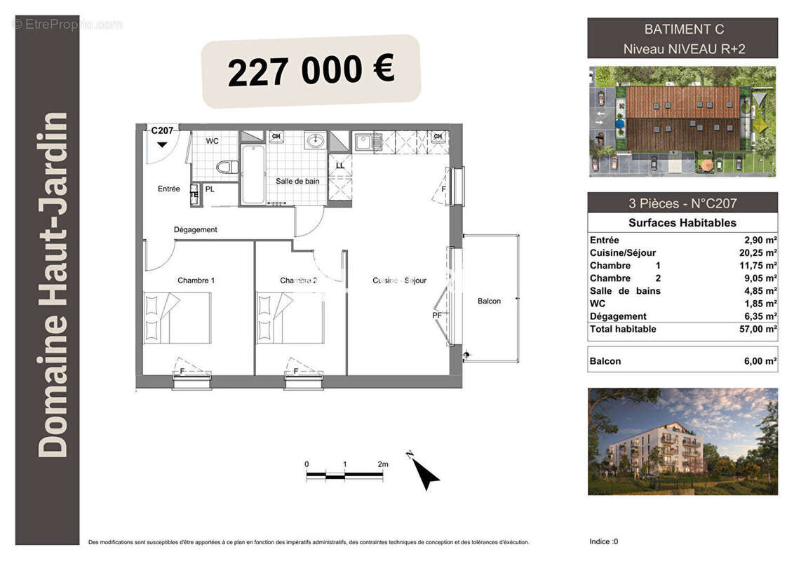 Appartement à VILLERUPT