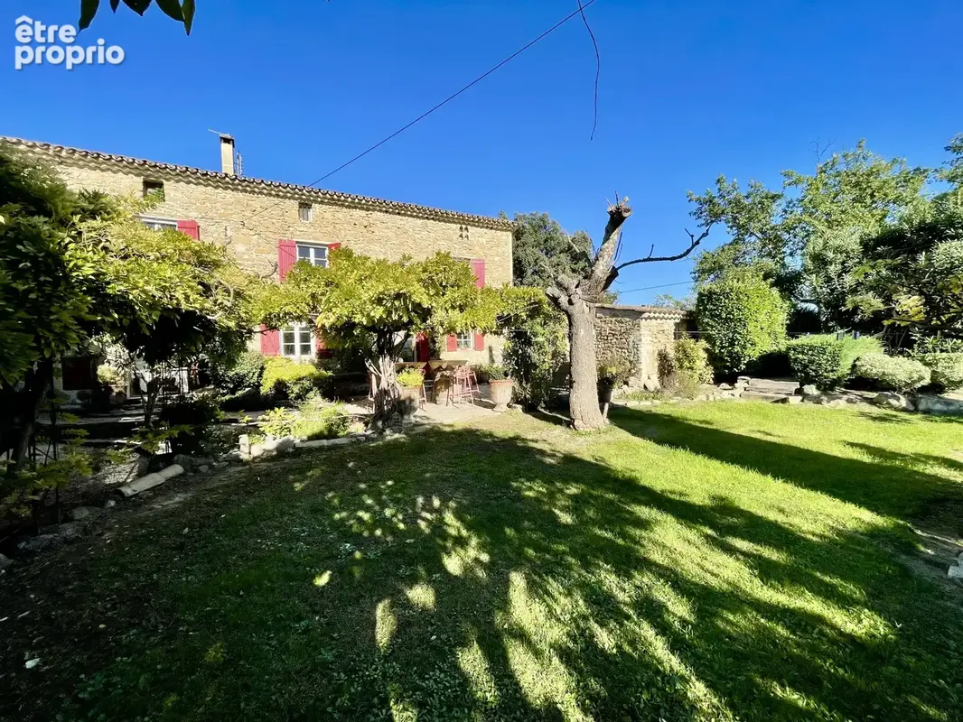 5 mn de vaison - mas en pierre de 244 m2 avec piscine - photo 3