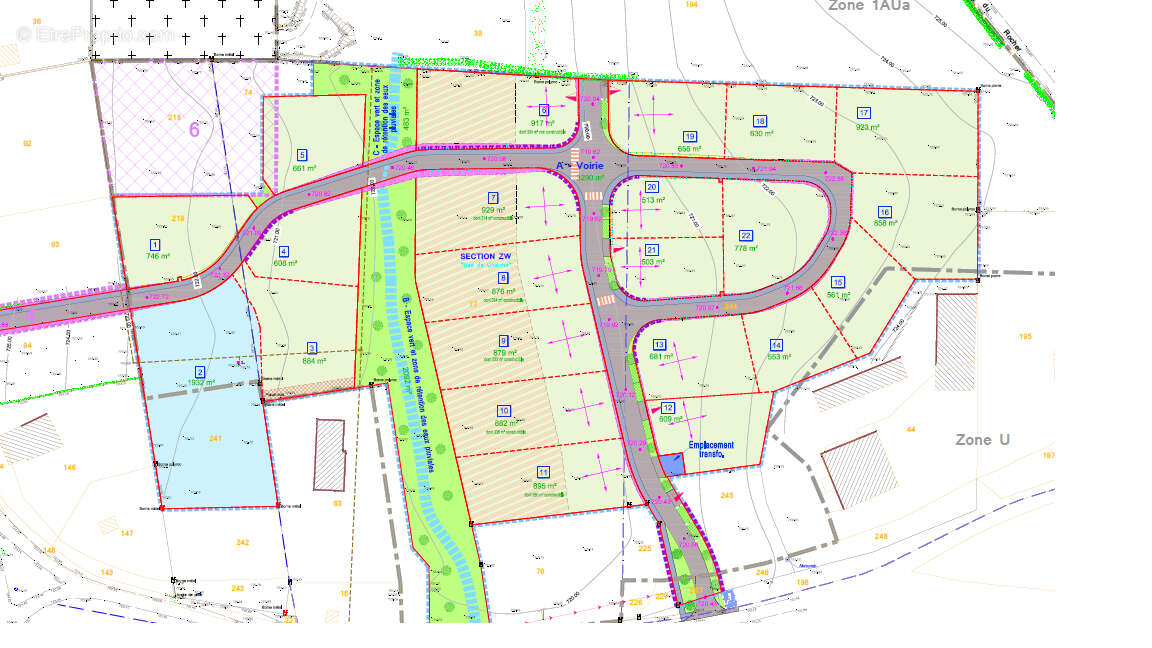 Terrain à FLANGEBOUCHE