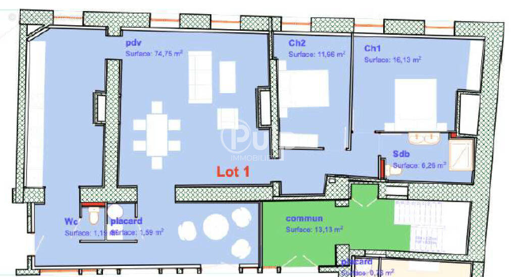 Appartement à BOULOGNE-SUR-MER