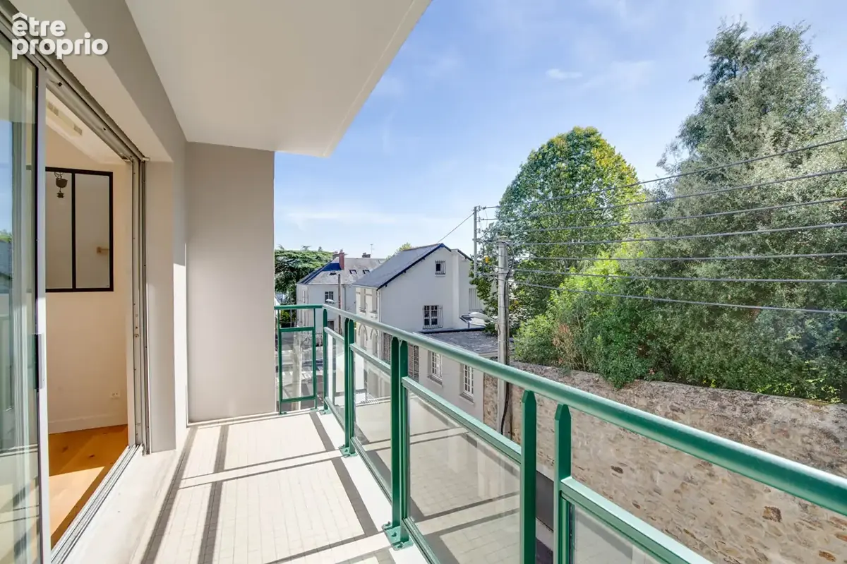 Nantes/centre ville appartement avec balcon/parking/terasse - photo 2